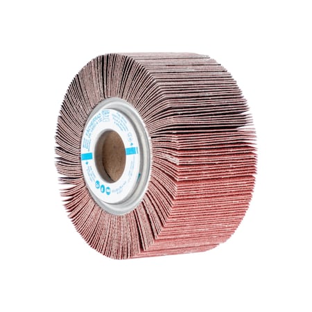 Pferd 4" x 2" Unmounted Flap Wheel - 1" A.H. - Aluminum Oxide - 120 Grit 45555